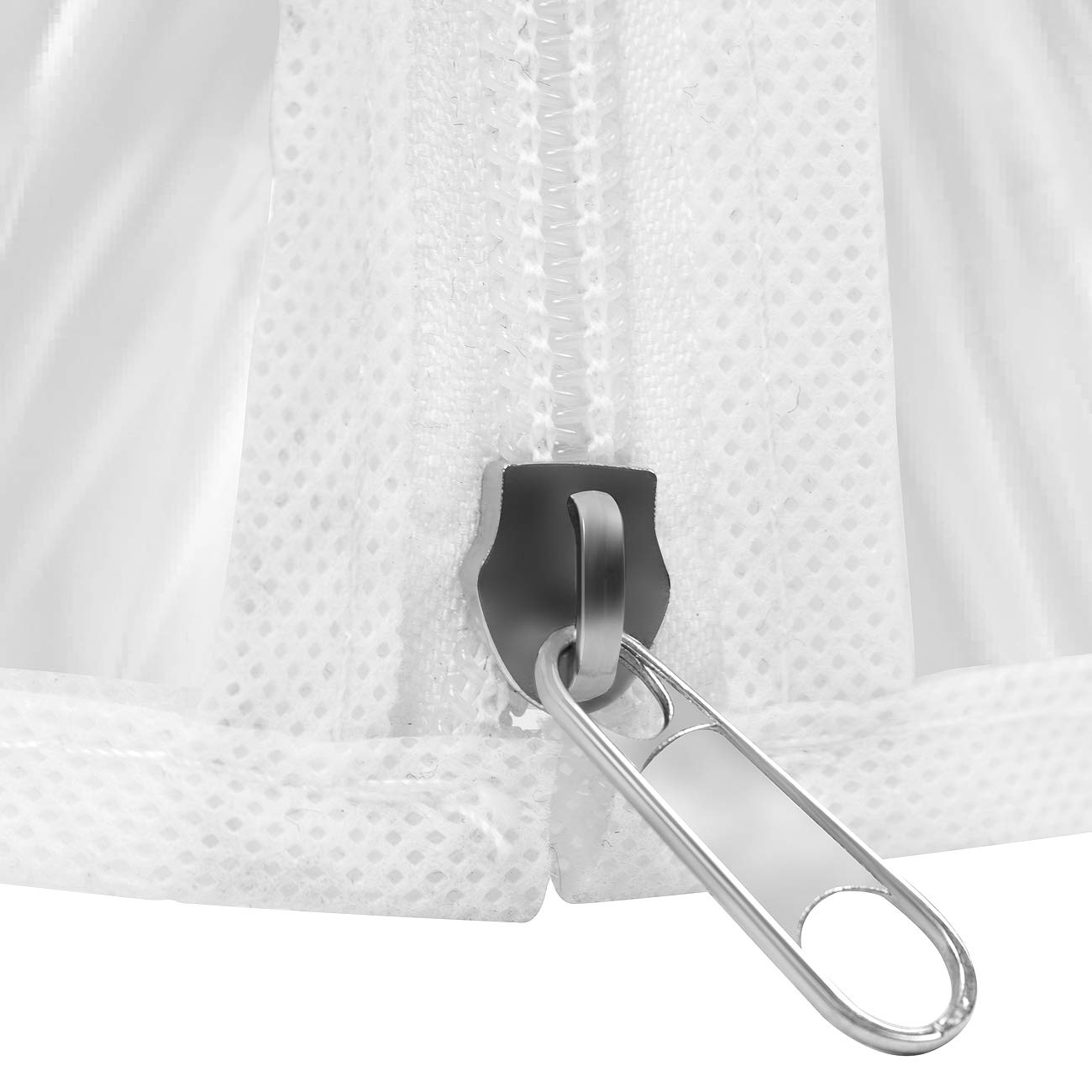 Sorbus Cover for Garment Rack - 6 Ft Transparent Clothes Rack Cover, Garment Coat Hanger Protector Dustproof Waterproof Clothing Storage Cover for Dresses, Suits, Coats, and more (Rack Not Included) - Image 7