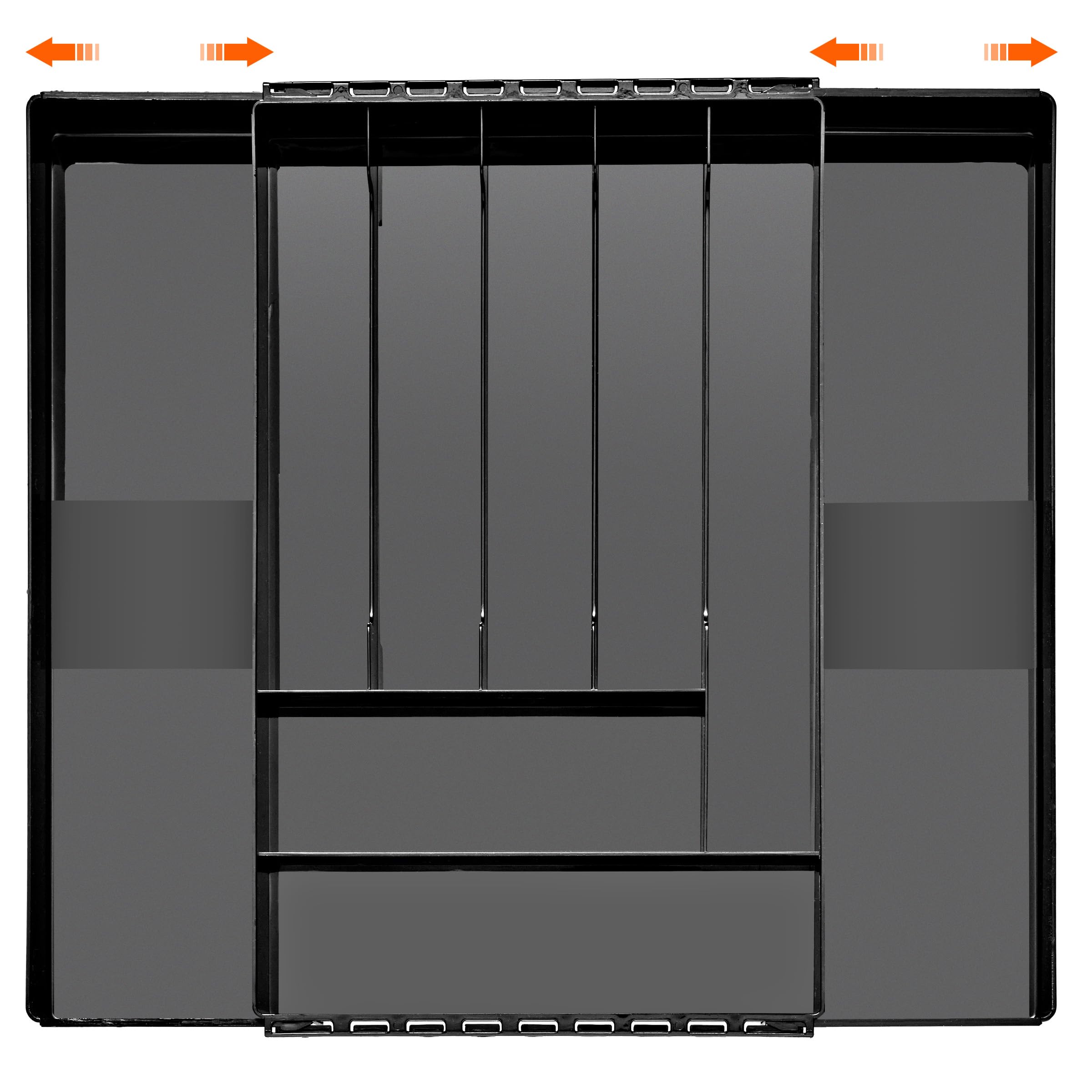 Sorbus Silverware Organizer – Expandable Kitchen Drawer Organizer, Adjustable Utensil Organizer, Cutlery Tray for Forks, Knives, Spoons – Multipurpose Flatware and Kitchen Storage Solution - Image 3