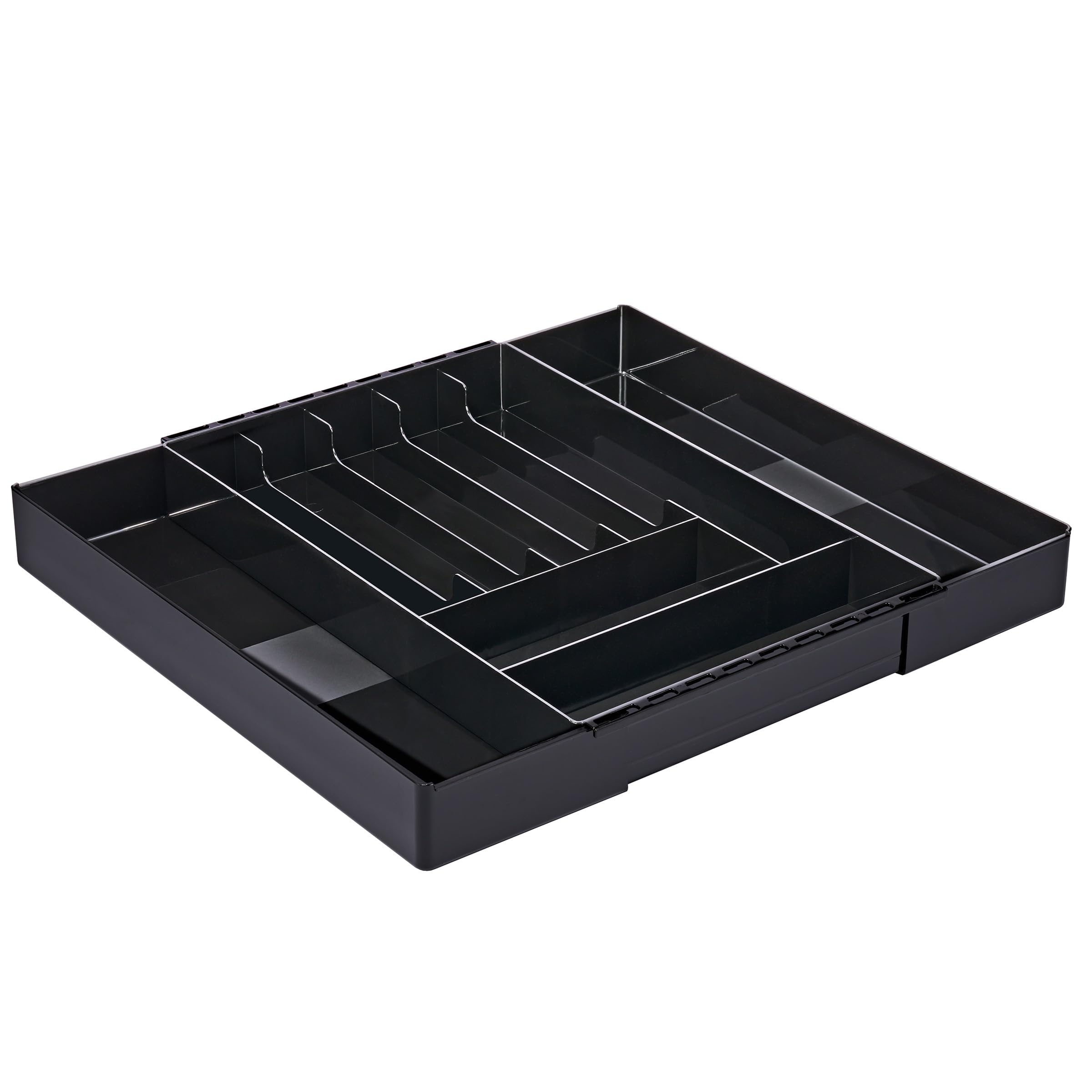 Sorbus Silverware Organizer – Expandable Kitchen Drawer Organizer, Adjustable Utensil Organizer, Cutlery Tray for Forks, Knives, Spoons – Multipurpose Flatware and Kitchen Storage Solution - Image 4