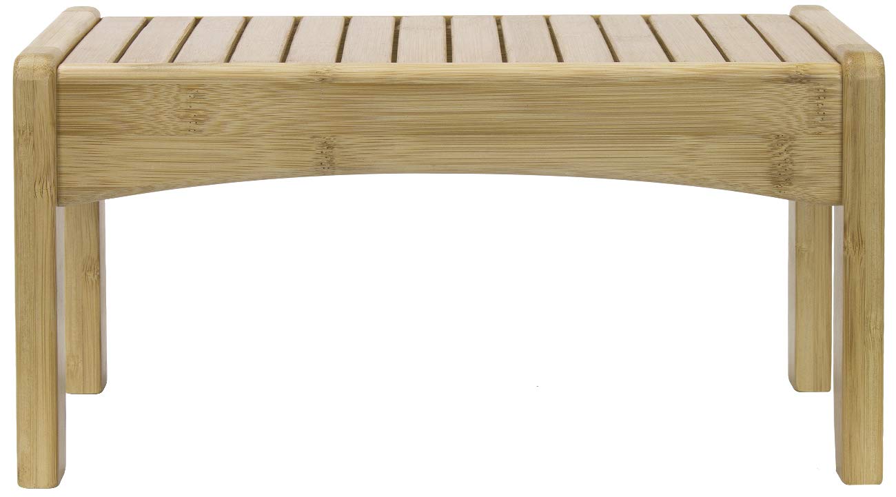 Sorbus Small Bamboo Step Stool - Wooden Foot Rest Stool & Potty Training Stool for Kids Toddlers - Image 6