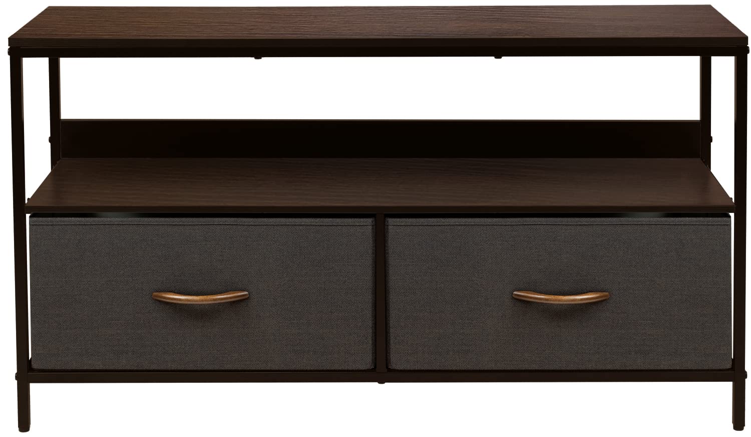 Sorbus TV Stand Dresser with 2 Drawers - Television Riser Chest with Storage - Bedroom, Living Room, Closet, & Dorm Furniture - Image 4