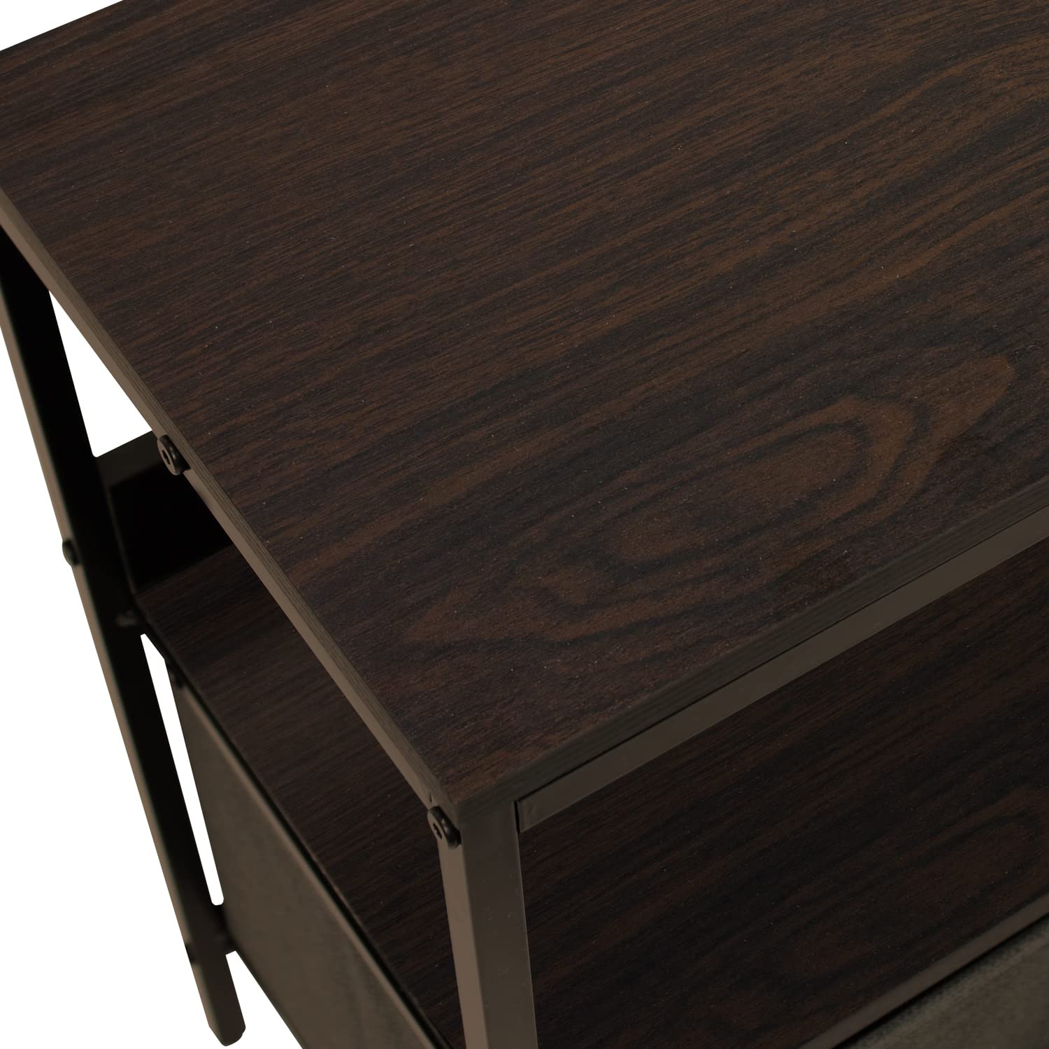 Sorbus TV Stand Dresser with 2 Drawers - Television Riser Chest with Storage - Bedroom, Living Room, Closet, & Dorm Furniture - Image 6
