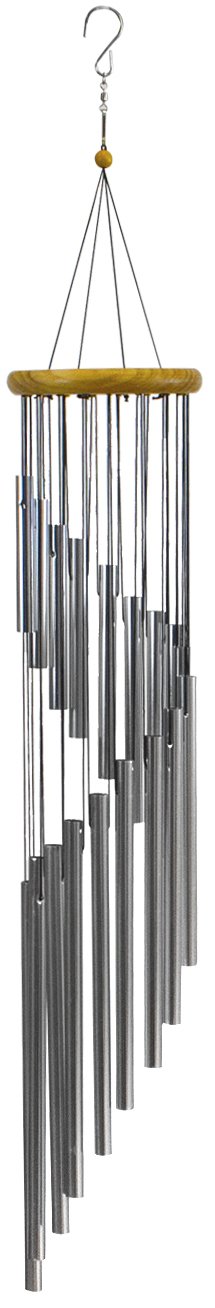 Sorbus Wind Chimes – Tubular Decorative Outdoor Garden Accent with Soothing Musical Bell Sounds – Great for Memorial, Home, Deck, Patio, or Garden, Metal - Image 6