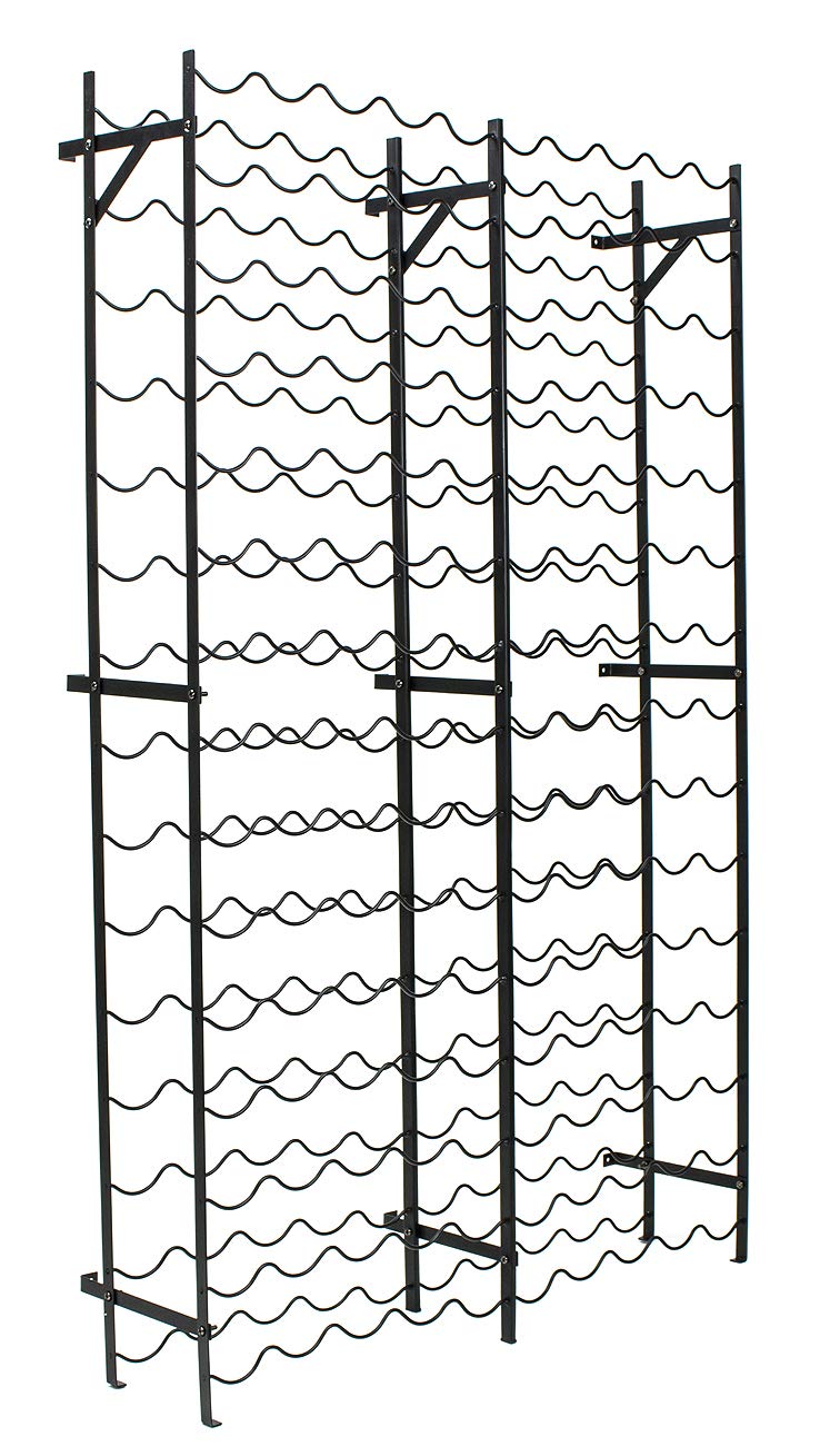 Sorbus Wine Rack Freestanding Floor - Wine Bottle Holder Holds 150 Bottles of Wine - 150 Bottle Capacity Wine Storage for Any Bar, Wine Cellar, Kitchen, Dining Room - Image 5